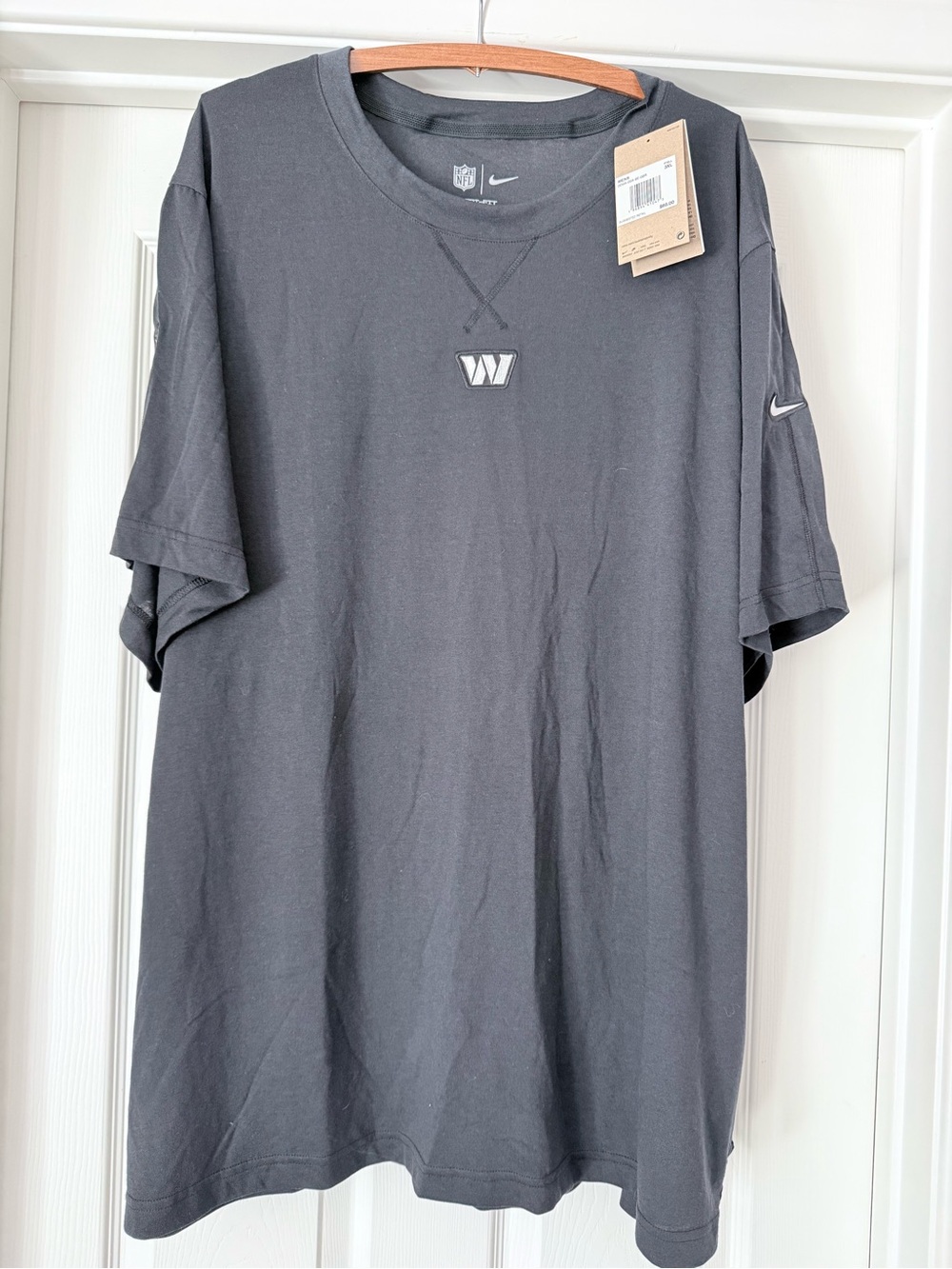 Nike Dri-FIT Washington Commanders Gray Shirt - Size 3X